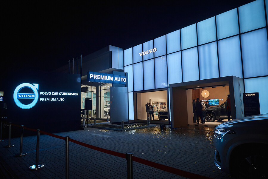 Volvo открыл первый официальный салон автомобилей в Ташкенте