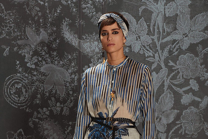 Dior выпустили женскую летнюю коллекцию с принтом пальм