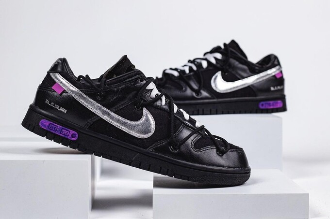 Off-White и Nike показали кроссовки Dunk Low The 50