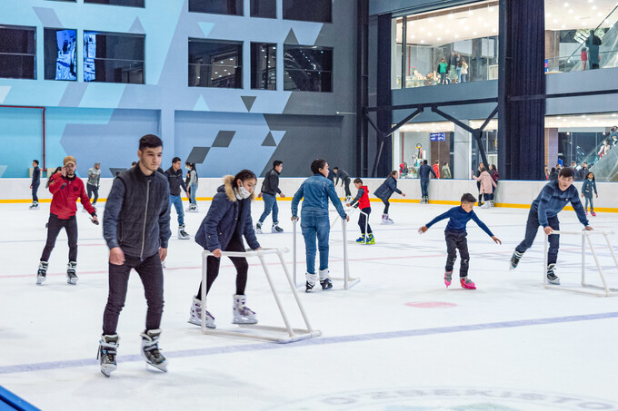 Горячий самаркандский лёд: открытие Ice Arena