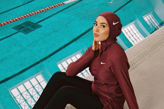 Плавательный хиджаб Nike