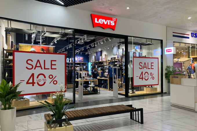 Скидки в Levi's