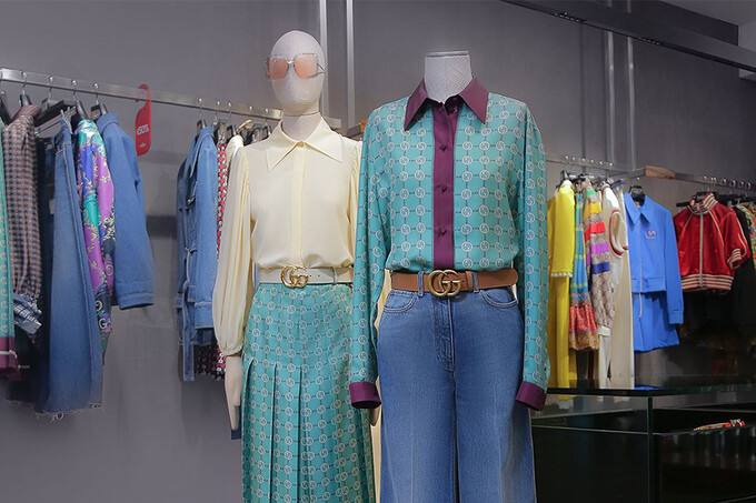 Luxury sale в бутике Glamour