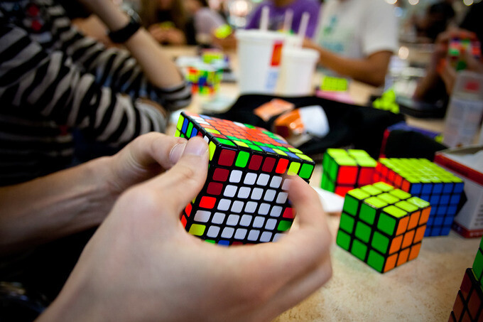 Мастер-класс по кубику Рубика