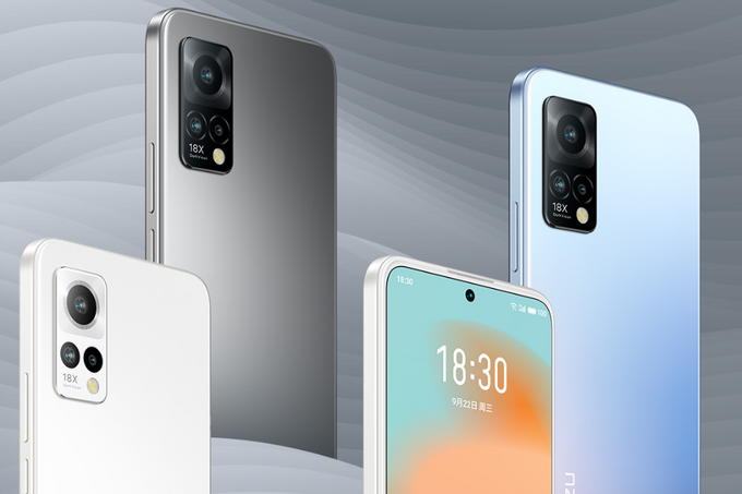 Meizu представили флагманы 18S, 18s Pro и смартфон с упором на дизайн — Meizu 18X