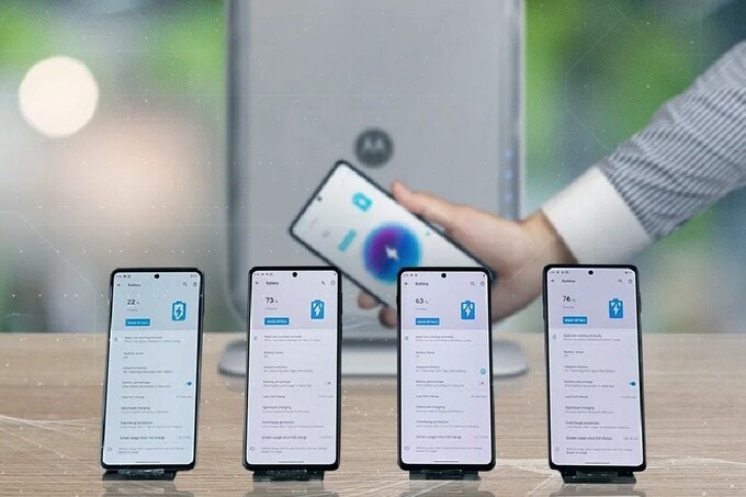 Motorola показала по-настоящему беспроводную зарядку