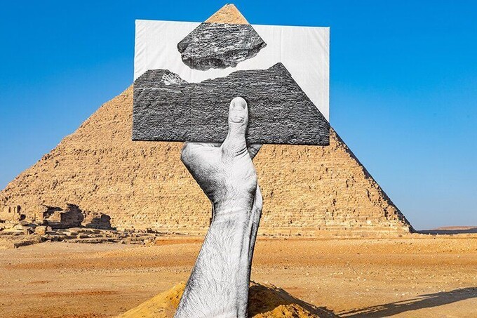 В Египте проходит выставка ленд арта Art D’Égypte