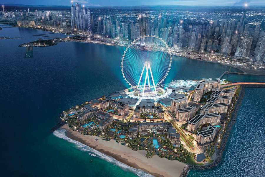 Самое большое колесо обозрения в мире открылось в Дубае