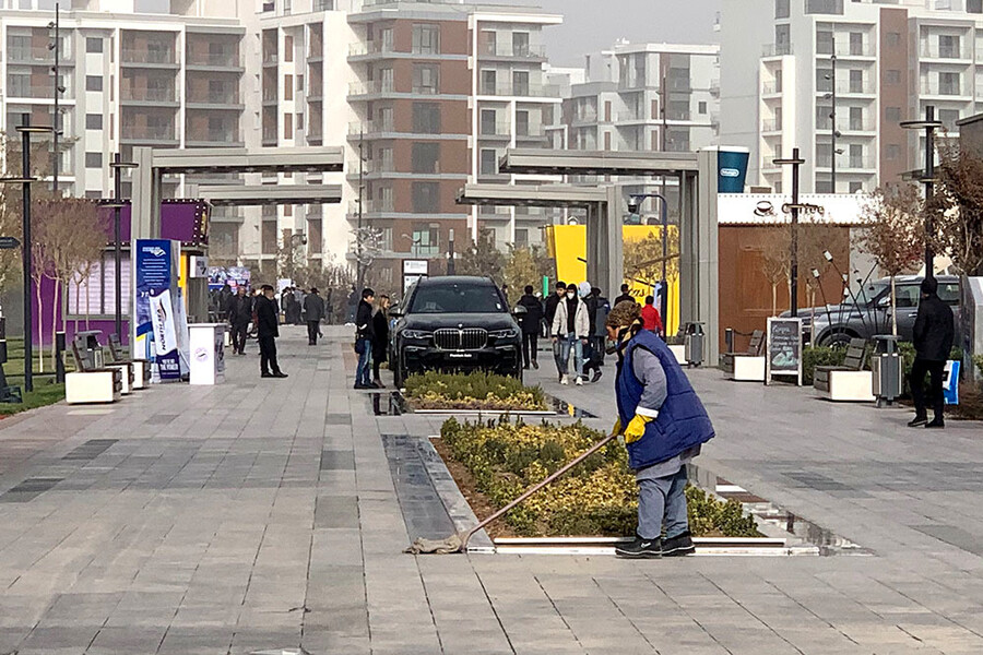 Пыли в воздухе в Ташкенте становится меньше