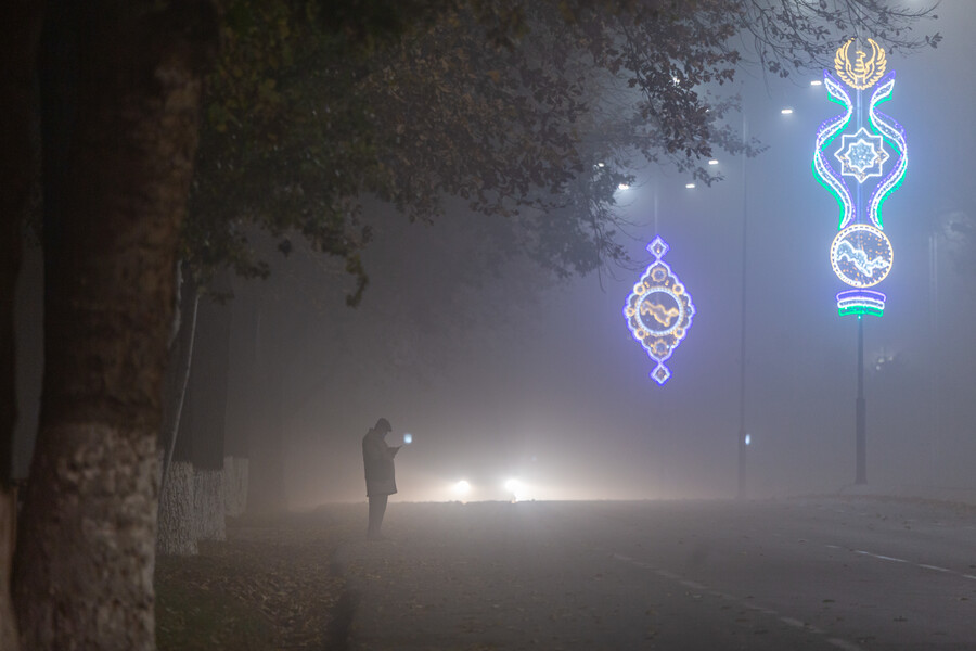 Ташкент накрыла пыльная мгла: фото