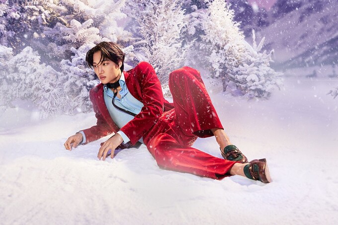 Gucci представили кампанию с южнокорейским певцом KAI