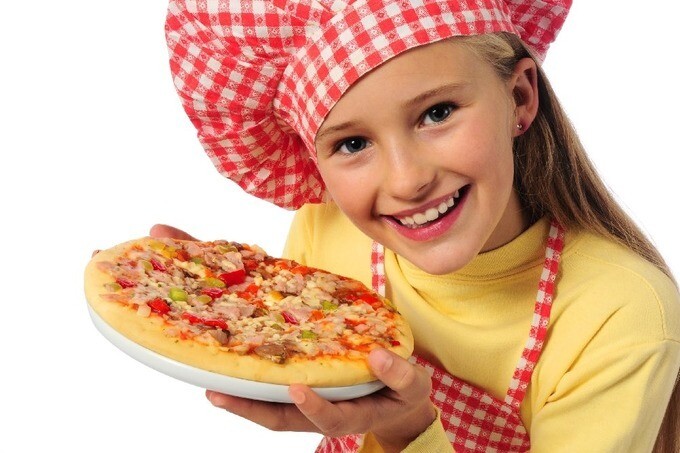 Детский мастер-класс по приотовлению пиццы