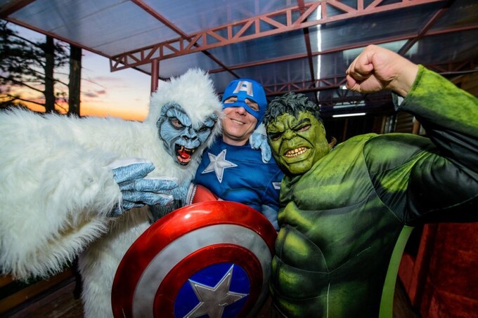 Детская вечеринка Marvel в Broccoli Park