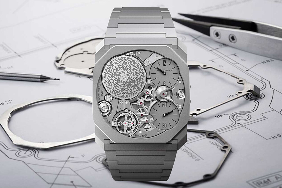 Bvlgari представили часы с самым тонким в мире хронографом