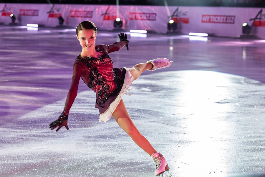 Анна Щербакова, Камила Валиева, Алина Загитова: каким получилось шоу «Чемпионы на льду» в Ташкенте