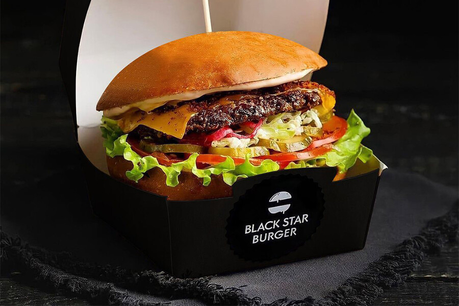 Акции в Black Star Burger