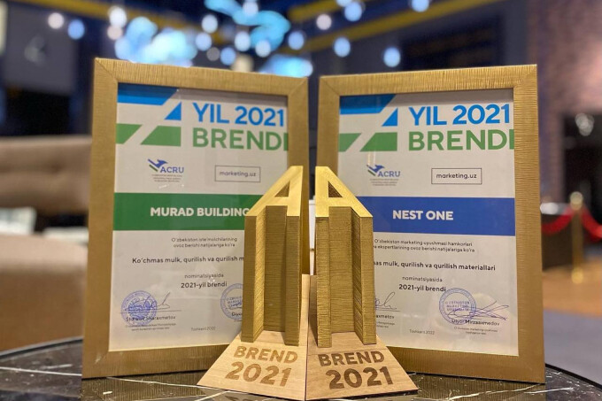 Murad Buildings и Nest One стали обладателями премии «Бренд года 2021»