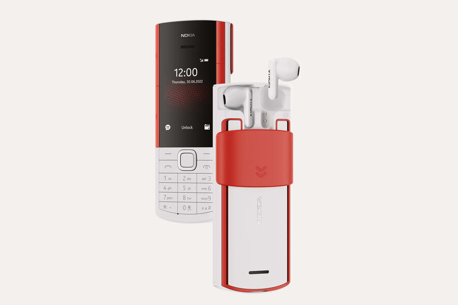 Nokia показала телефон с наушниками в корпусе
