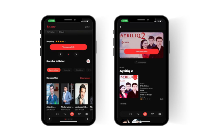 В Узбекистане запустили музыкальную развлекательную платформу 23 TV