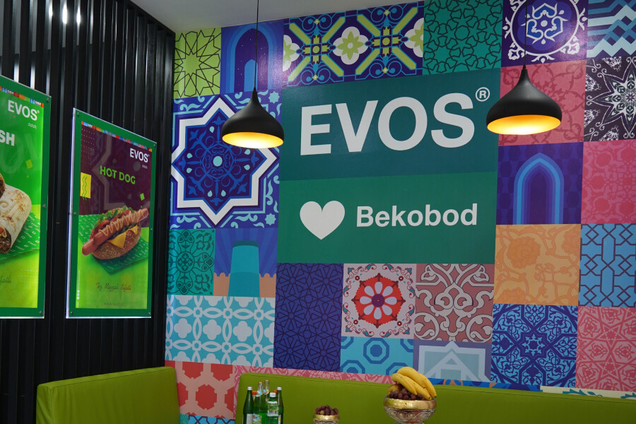 В Бекабаде прошло торжественное открытие нового филиала EVOS