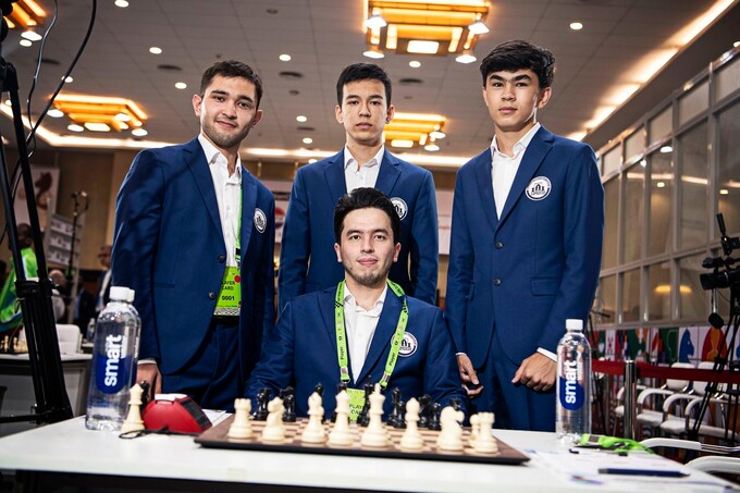Сборная Узбекистана стала победителем Всемирной шахматной олимпиады 