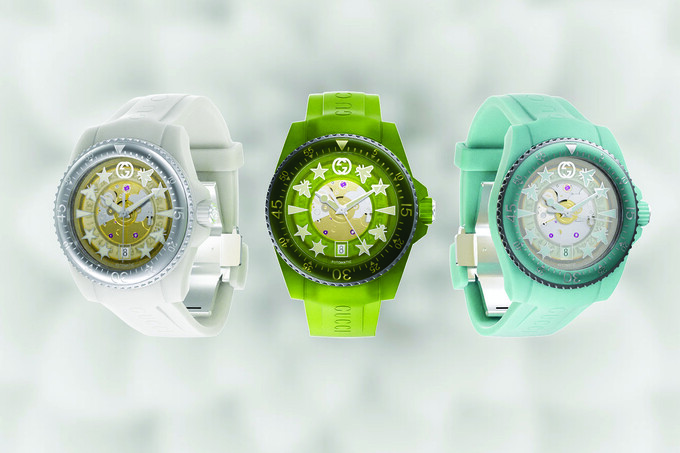 Gucci выпустили часы из экологичных материалов