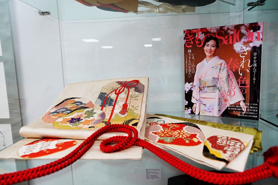 Выставка японских поясов «Гармония цвета» 