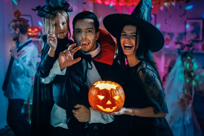 Вечеринка Halloween в Dayako Chicken