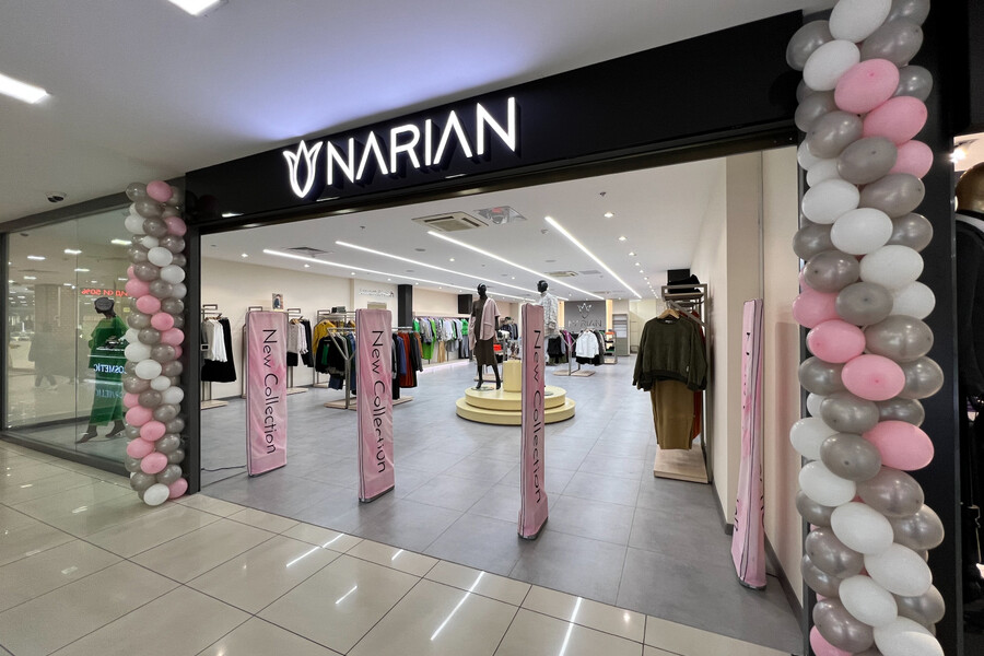 Открытие магазина NARIAN