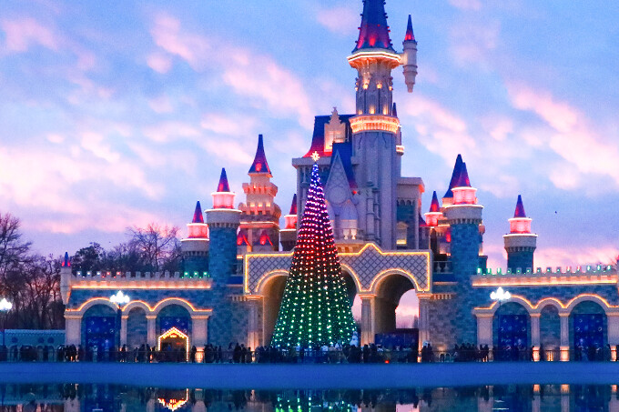 Pepsi и Magic city приглашают всех на открытие волшебной новогодней елки