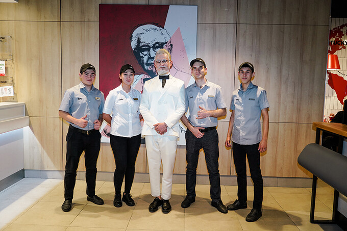 В Ташкенте открылся KFC Sergeli Drive