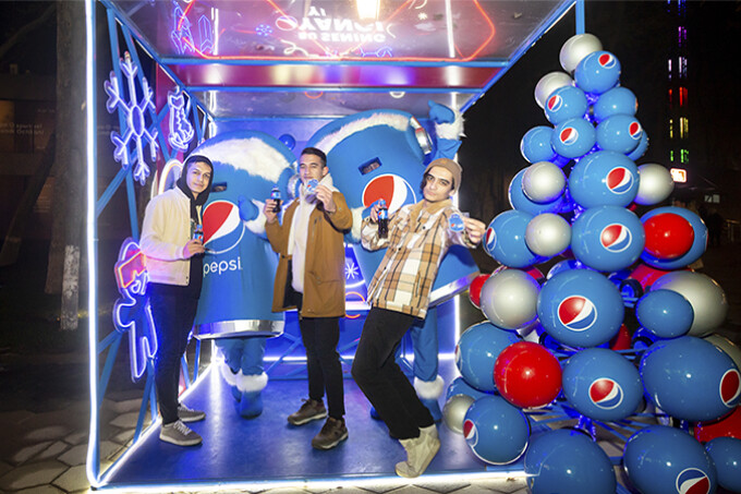 Pepsi предлагает встретить Новый год вместе