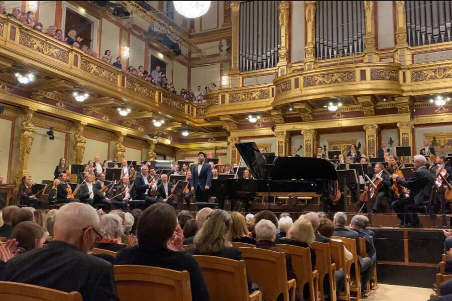 Пианист Бехзод Абдураимов выступил в зале Венской филармонии