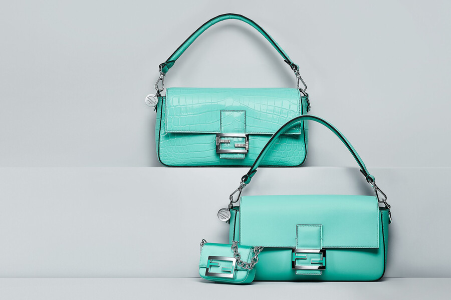 Fendi и Tiffany & Co. выпустили капсульную коллекцию сумок-багет