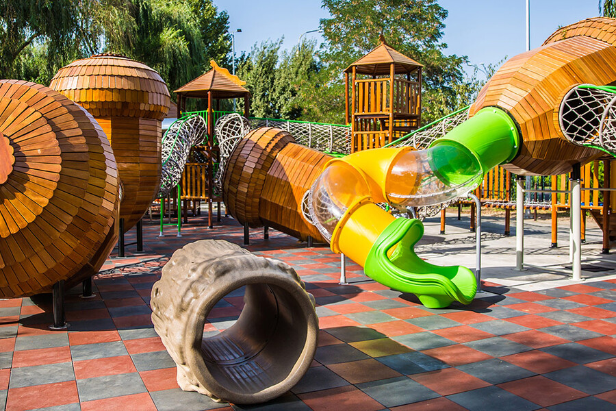 Детские площадки в Eco Park закрыты на реконструкцию