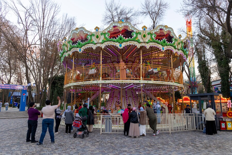 Как изменился парк Гафура Гуляма: фото- и видеообзор Dream Park