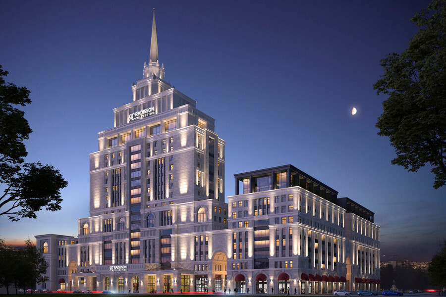 В Ташкенте планируется открытие первого в Центральной Азии отеля Radisson Collection