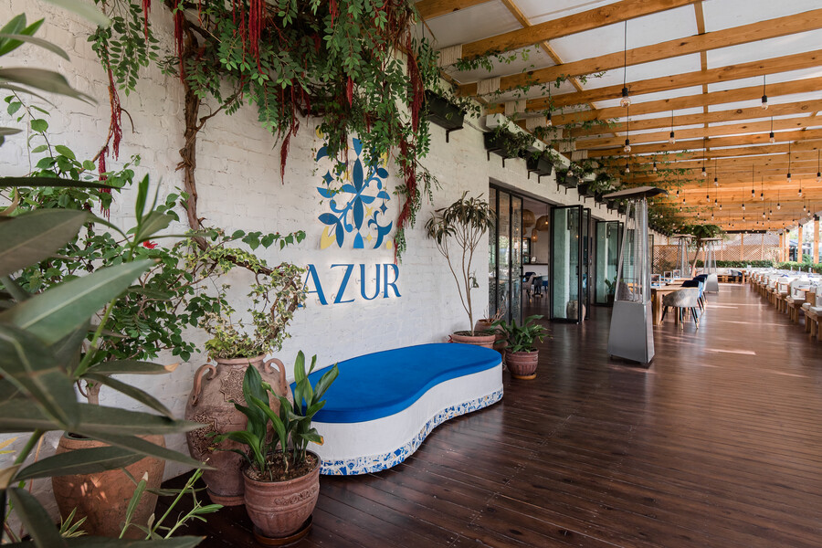Средиземноморский ресторан Azur – Terrace Garden приглашает на торжественное открытие