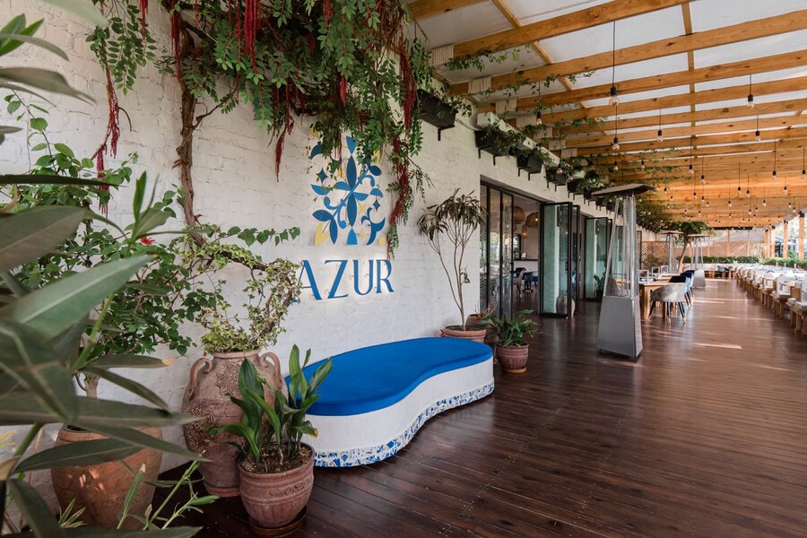 AZUR - Terrace Garden restoranining ochilish marosimi