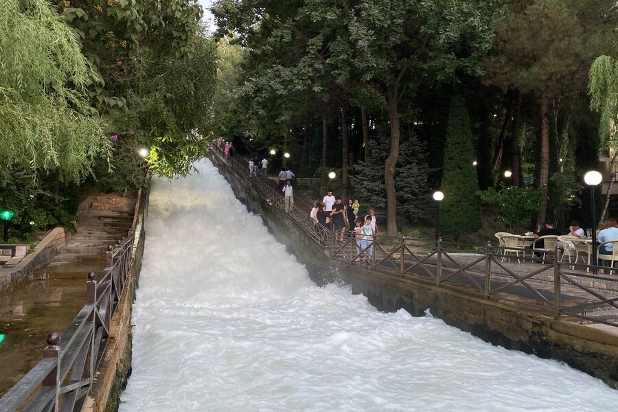 Issiqdan saqlanamiz yoki mashhur «Sharshara» restoraniga sayohat