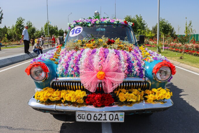 Namanganda gullar festivali ochildi. Foto