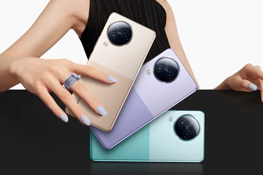 Xiaomi показала двухтоновый стильный смартфон Civi 3