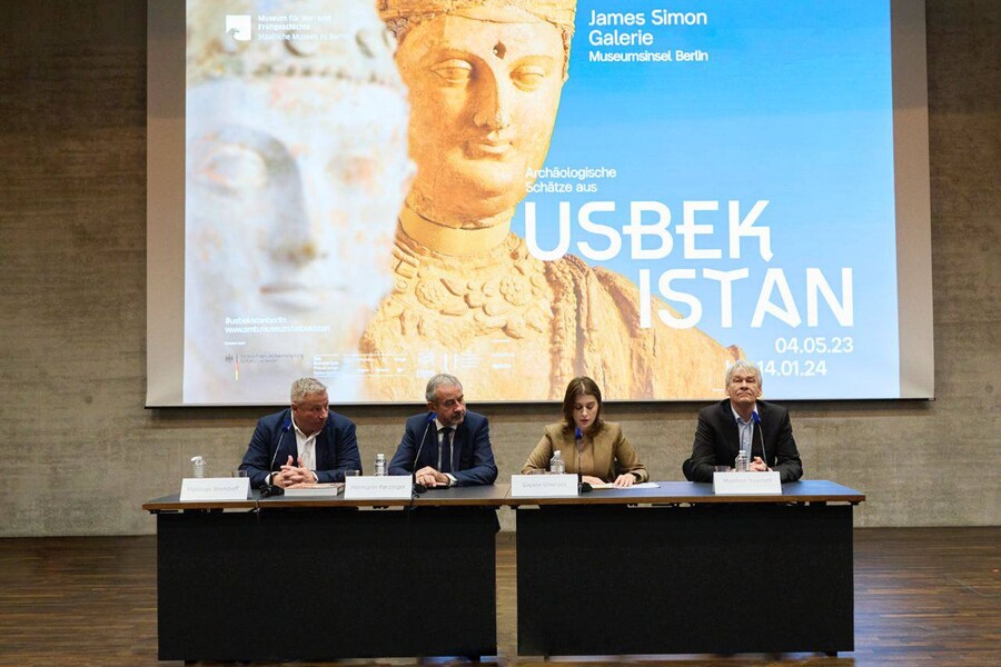 Выставка «Археологические сокровища Узбекистана. От Александра Македонского до Кушанской империи» открылась в Берлине