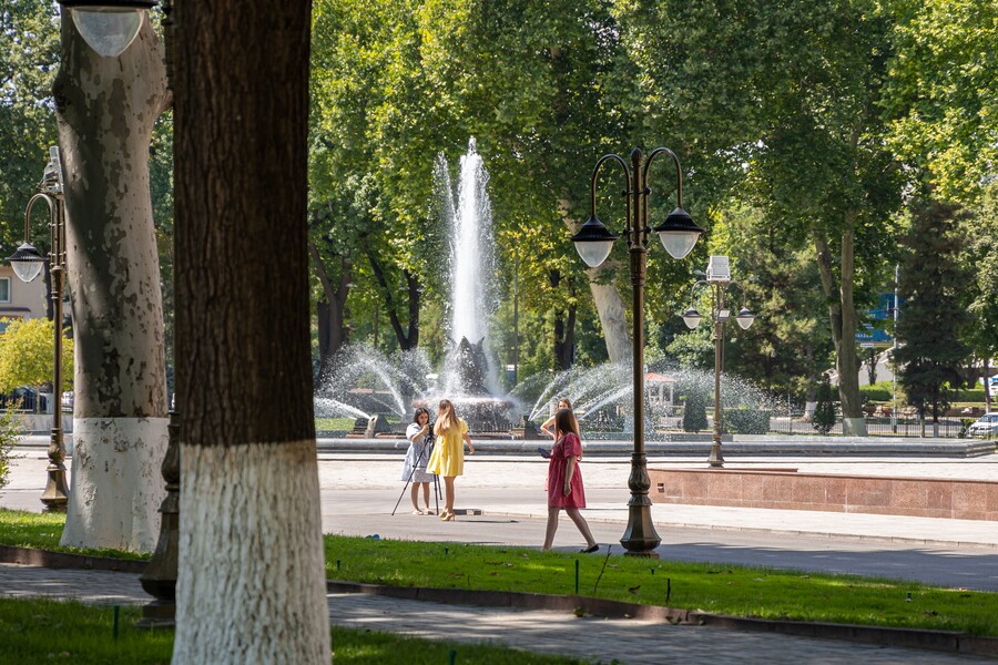 День фонтанов празднуется в Ташкенте