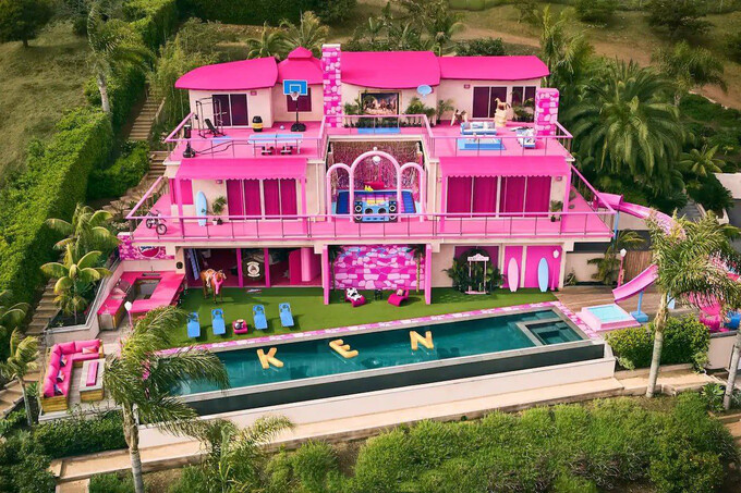 Настоящий «Дом мечты Барби» построен в Малибу 
