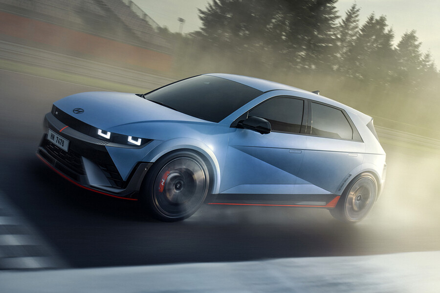 Hyundai представил свой самый мощный серийный электромобиль — Ioniq 5 N