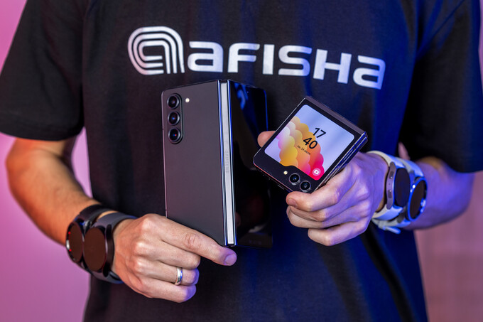 Samsung представила Galaxy Z Fold5 без щели и Z Flip5 с «экраном-папкой»
