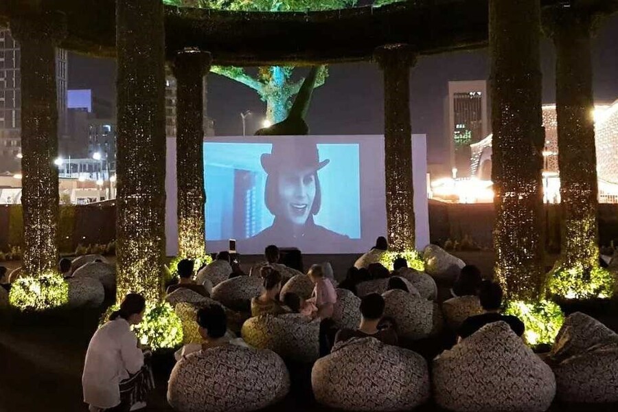 Tashkent City`da ochiq havoda filmlar namoyishi