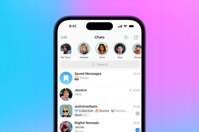 В Telegram появились Stories