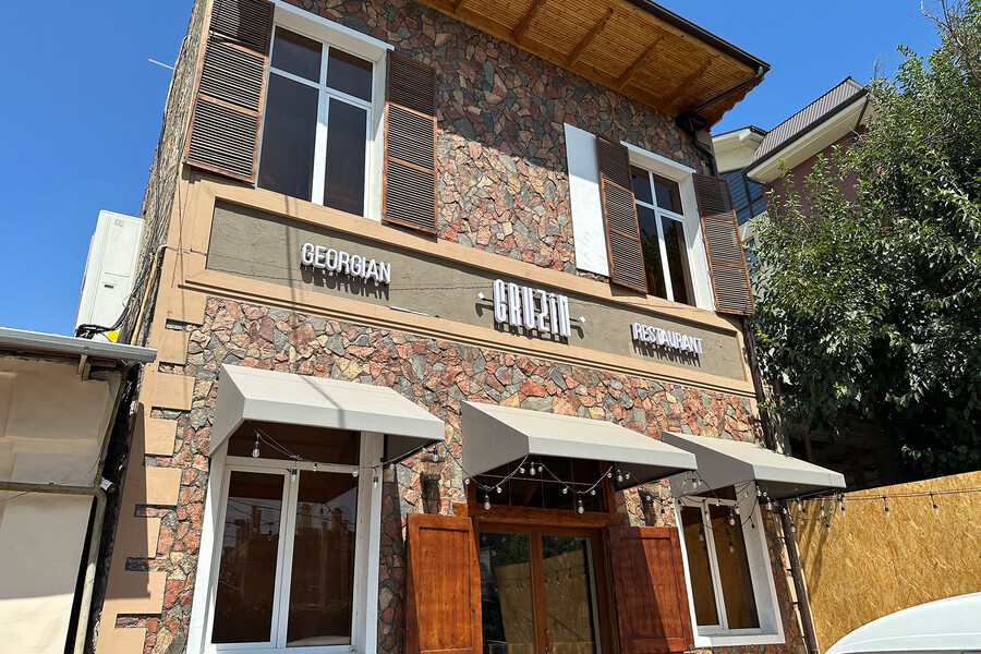 Gruzin: Toshkentdagi yangi restoranga sharh